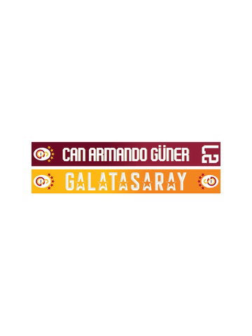 Galatasaray Can Armando Güner Willkommens-Schal U252396