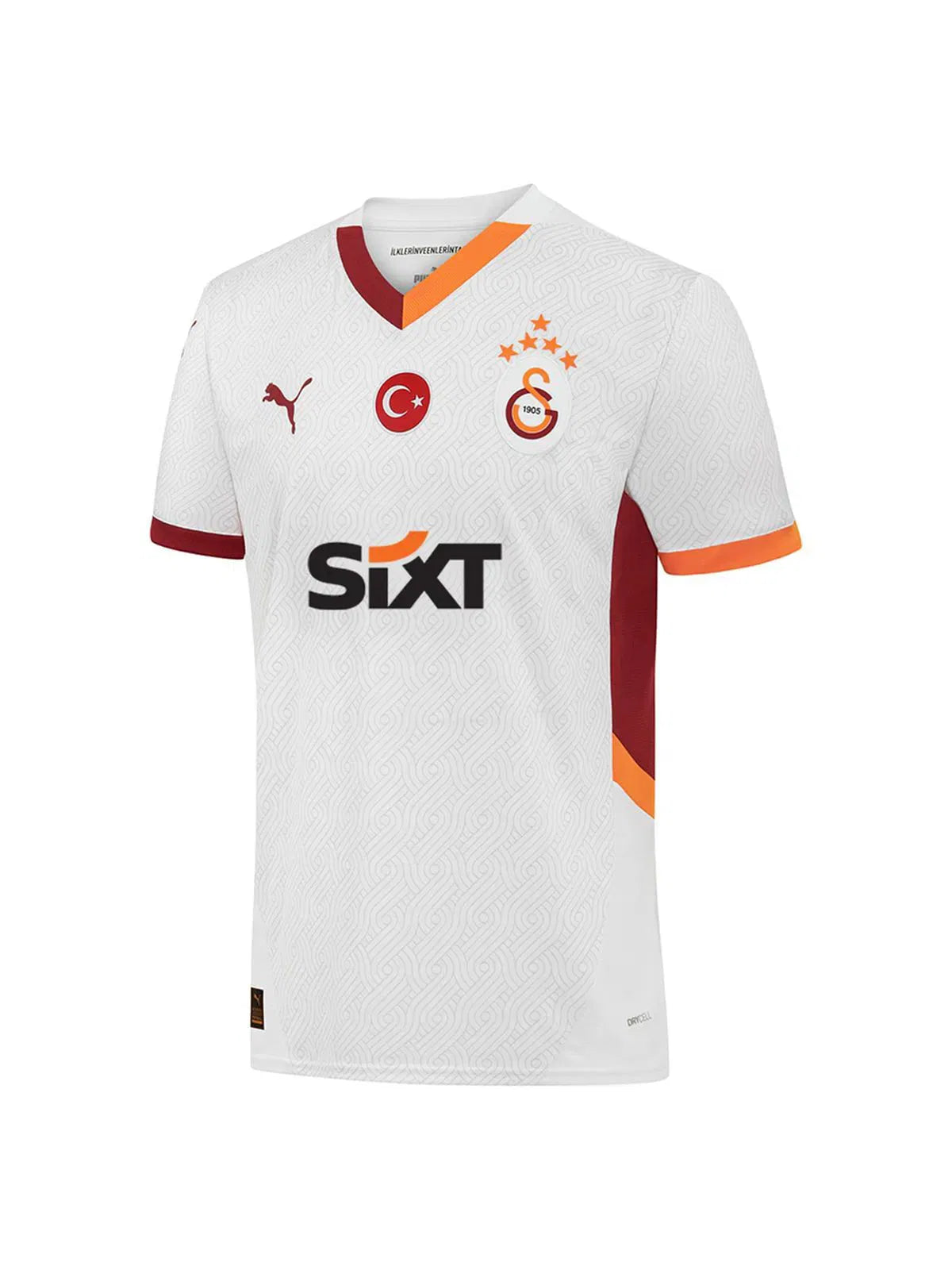 Galatasaray 5 Sterne Weiß 2024/2025