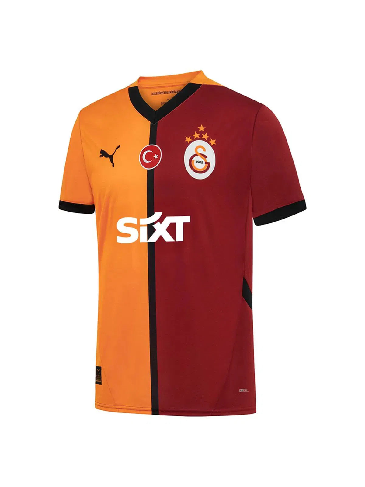 Galatasaray Puma 2024/2025 5 Sterne Trikot