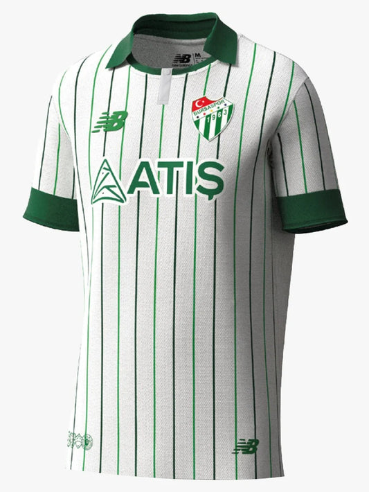Bursaspor 2025/26 Trikot Neue Saison Retro Cizgili