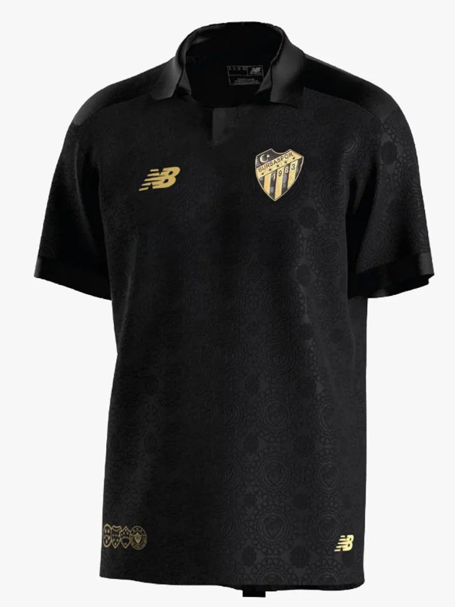 Bursaspor 2025/26 Trikot Neue Saison Schwarz
