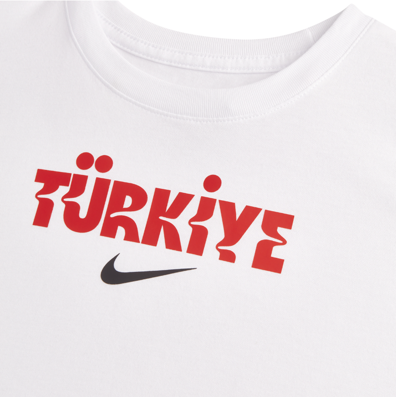 Damen T-Shirt „Türkiye" Weiß