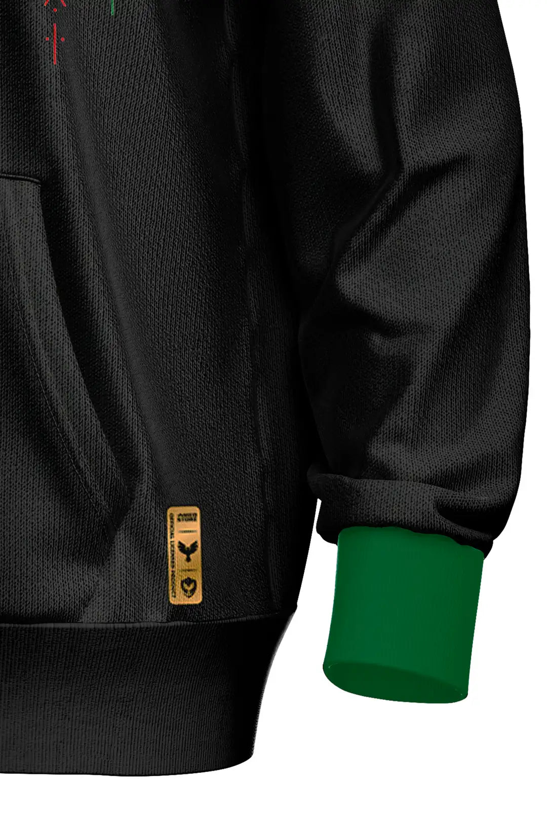 Amedspor Ethno-Muster Kapuzensweatshirt