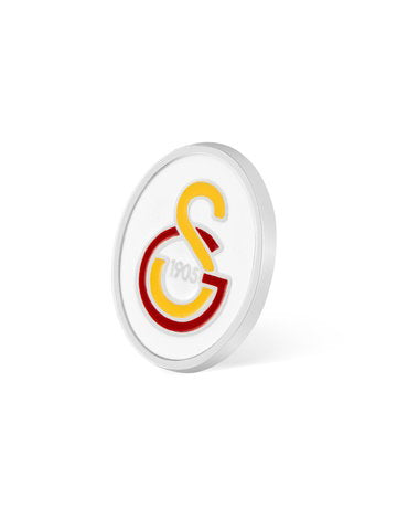 Galatasaray GS Logo-Anstecker Silber U252336