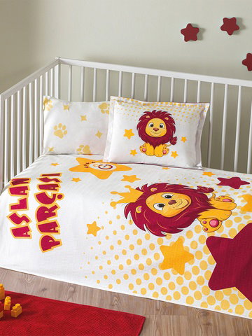 Galatasaray Baby-Bettwäsche Set Stern & Löwe
