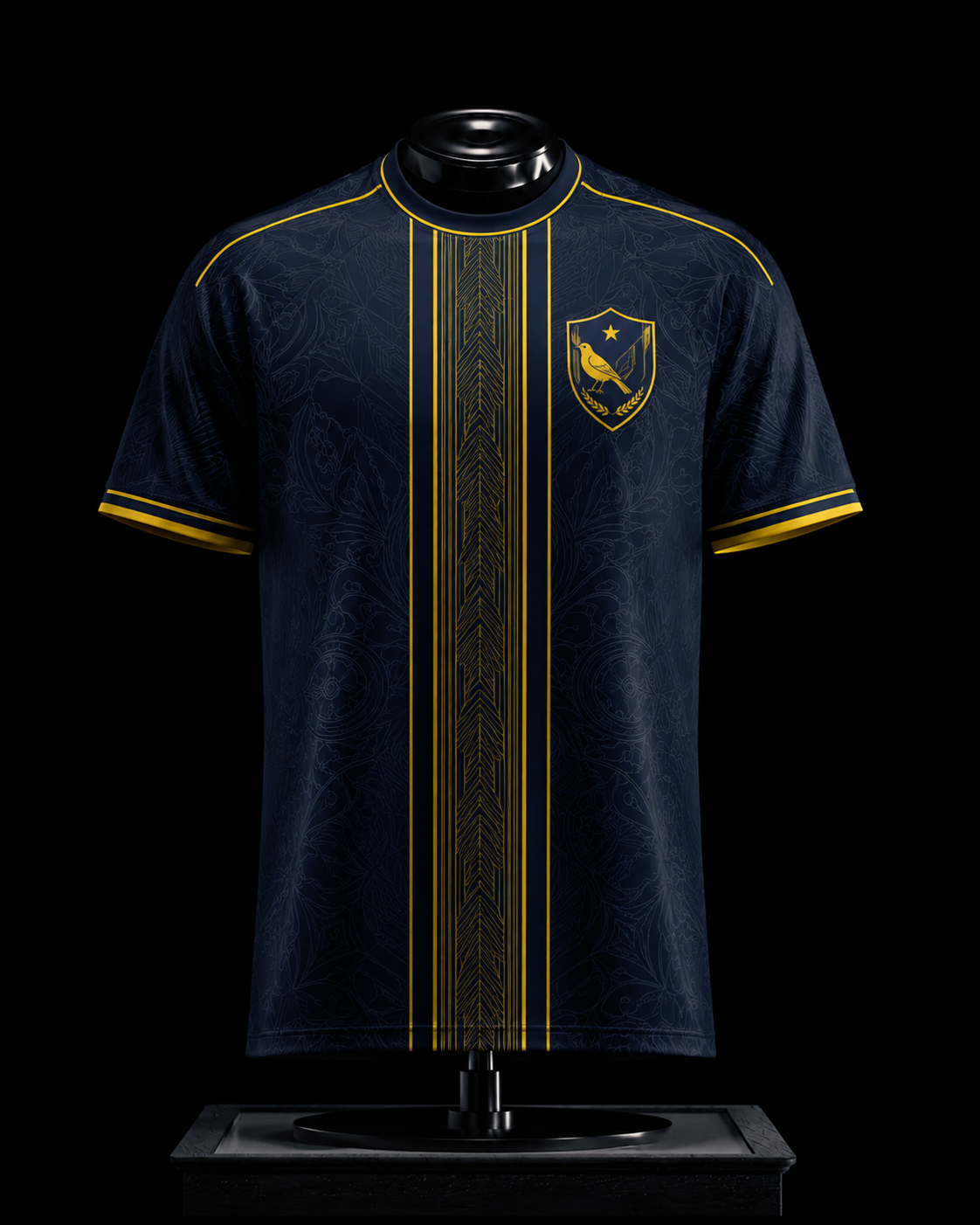 Fenerbahçe Navy Gold Fan Trikot – Exklusives Blau-Gelb Design