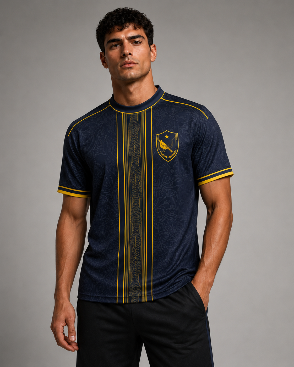 Fenerbahçe Navy Gold Fan Trikot – Exklusives Blau-Gelb Design