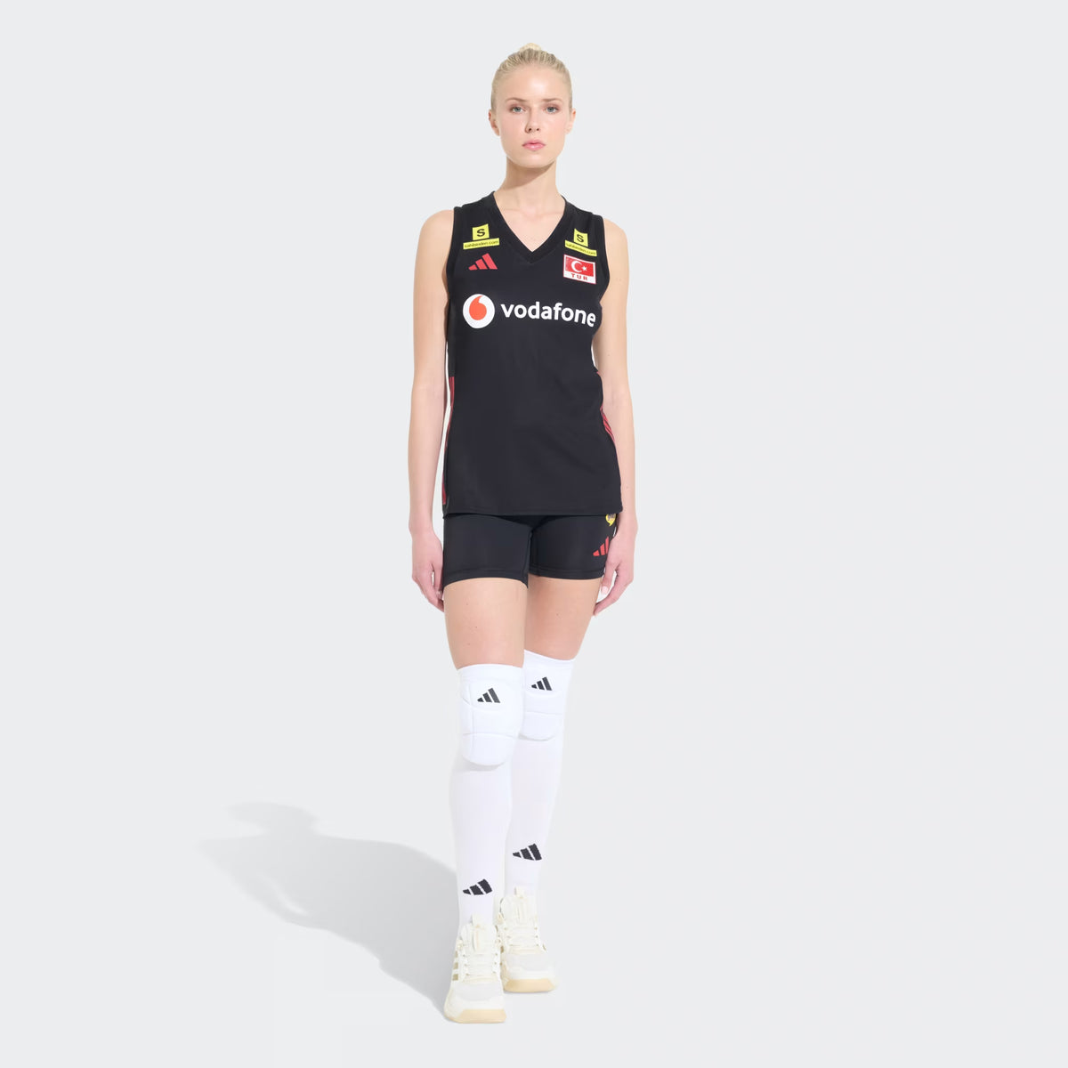 Türkei Volleyball Damen-Trikot - Schwarz