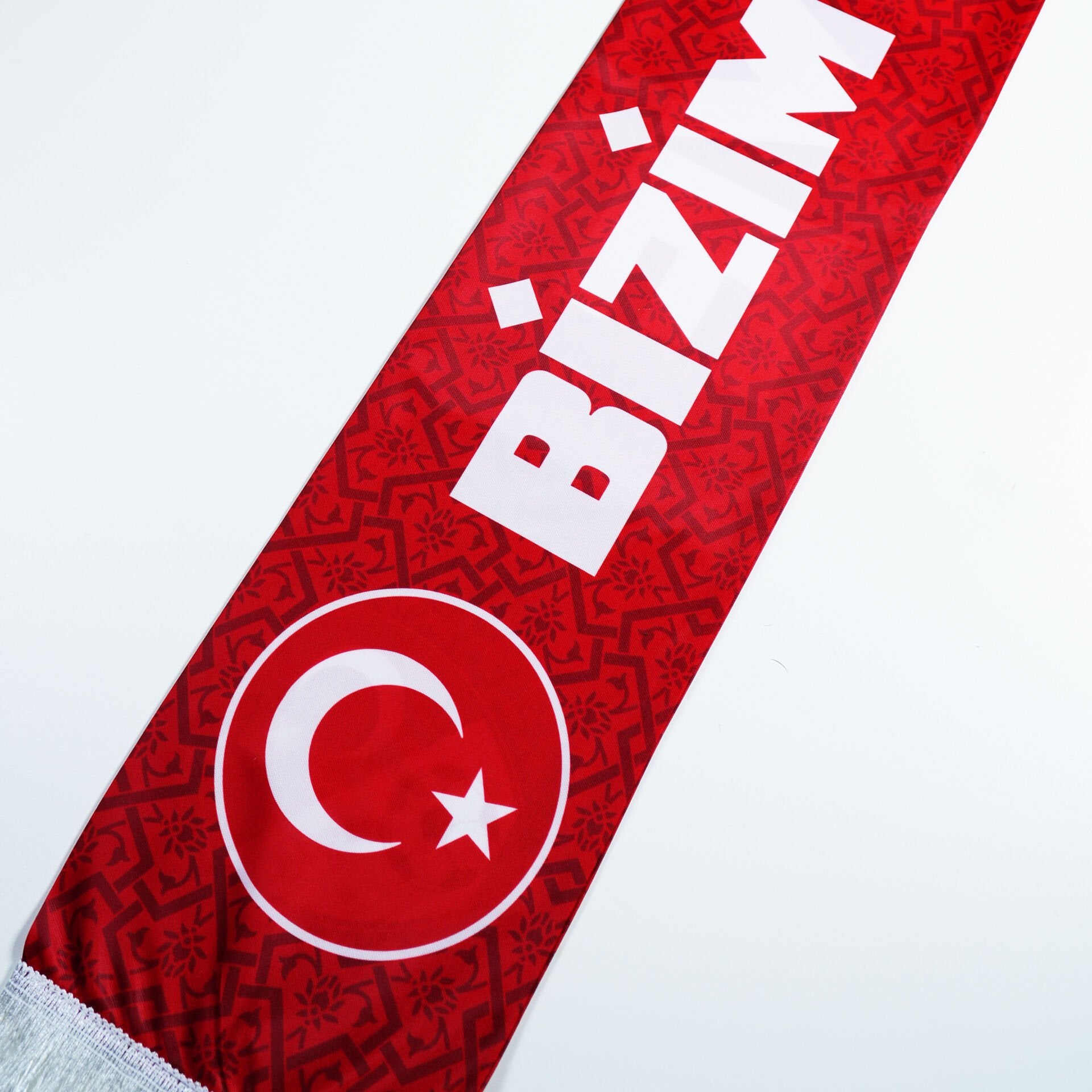 Türkei Fanschal mit Kelim-Muster "Bizim Cocuklar"