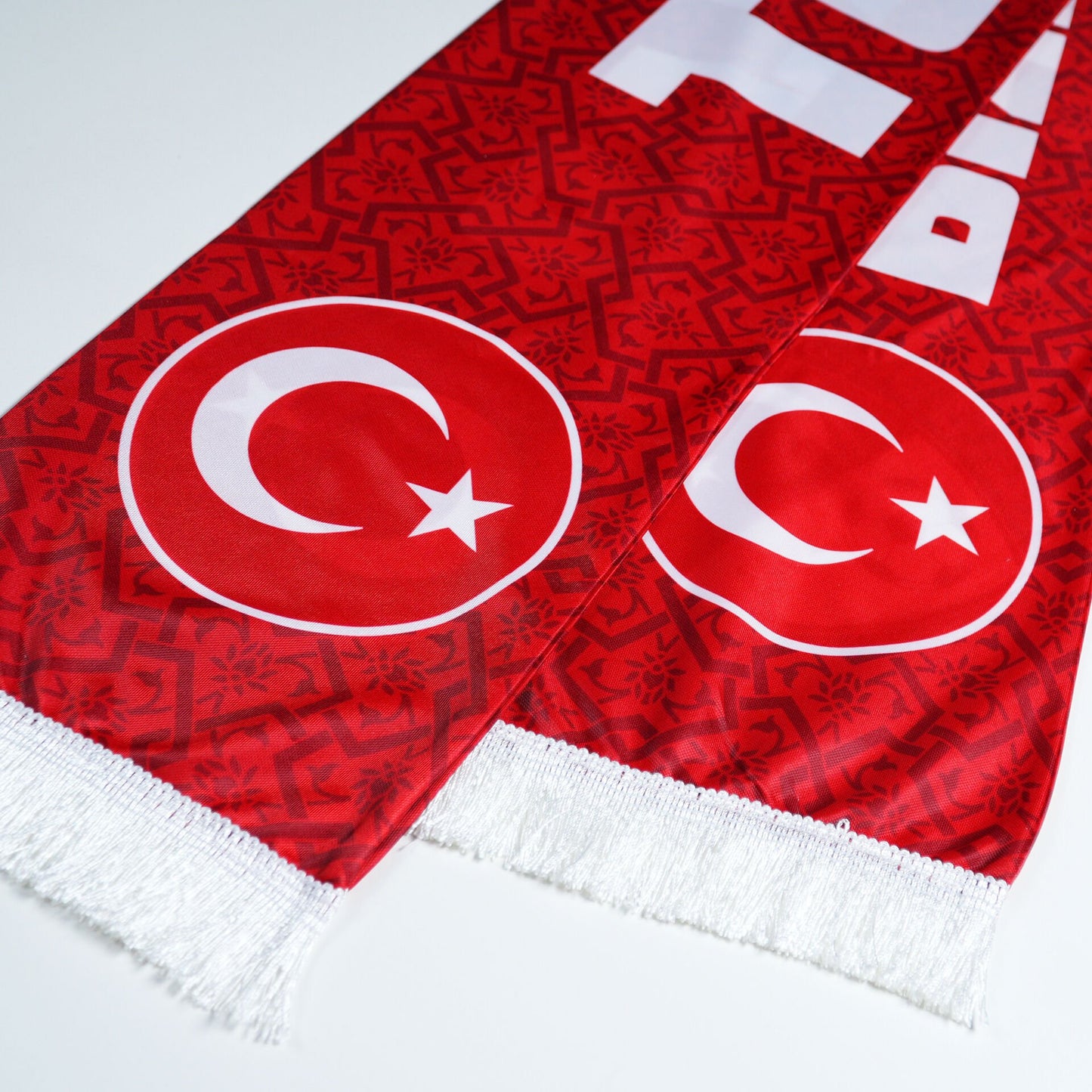 Türkei Fanschal mit Kelim-Muster "Bizim Cocuklar"