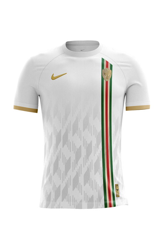Camiseta Amedspor 25/26 Blanca a Rayas
