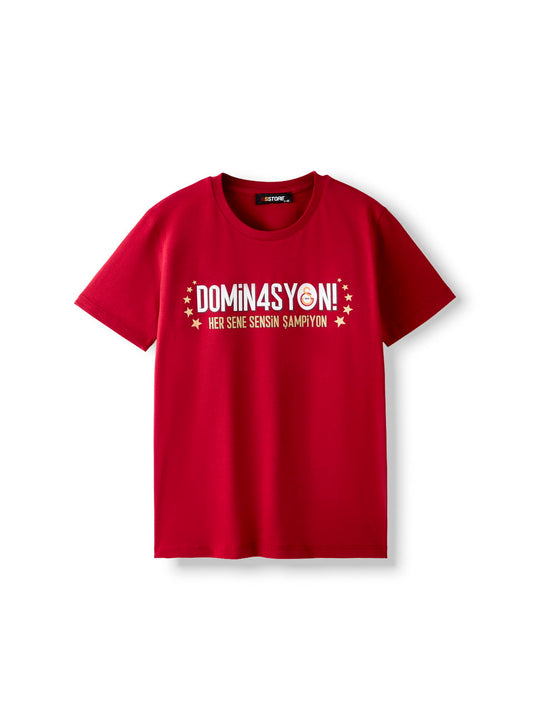 Galatasaray Dominasyon Kinder-T-Shirt – Meisterschaft 25/26