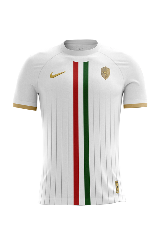 Camiseta Amedspor 25/26 Blanca a Rayas