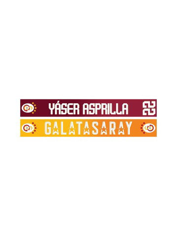 Galatasaray Yaser Asprilla Willkommens-Schal U252392