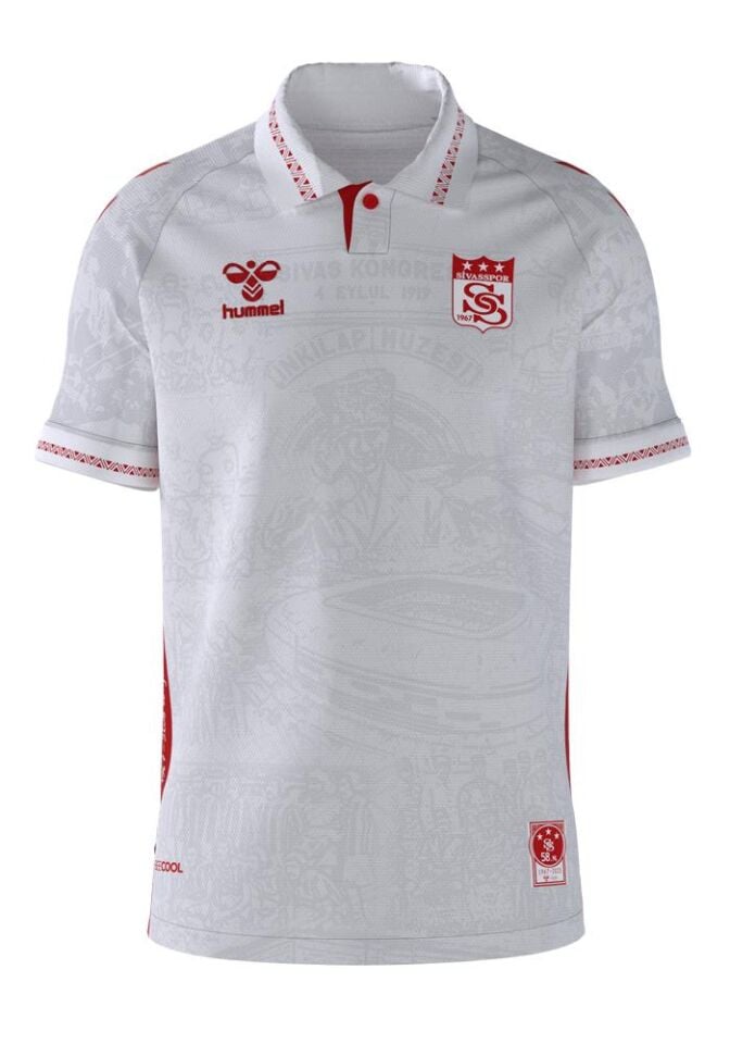 Sivasspor 58-Jahre Jubiläum Weißes Kindertrikot 25/26
