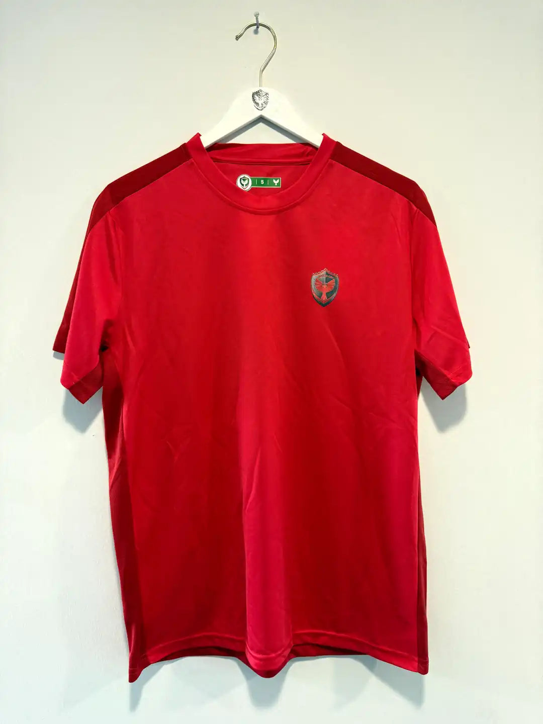 Basic Kragen T-Shirt POLYESTER