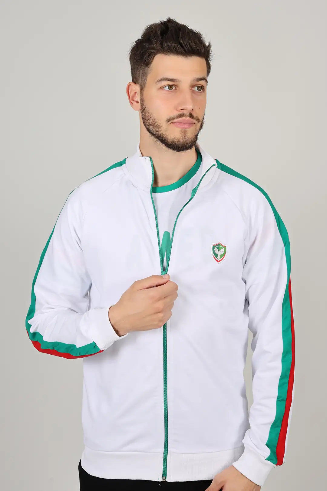 Sweatjacke mit Reißverschluss