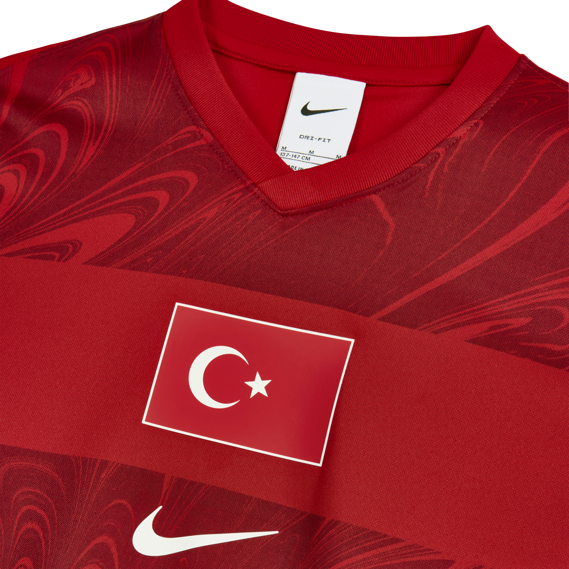 Türkei Kinder Heim Fan-Trikot Rot 2025/26