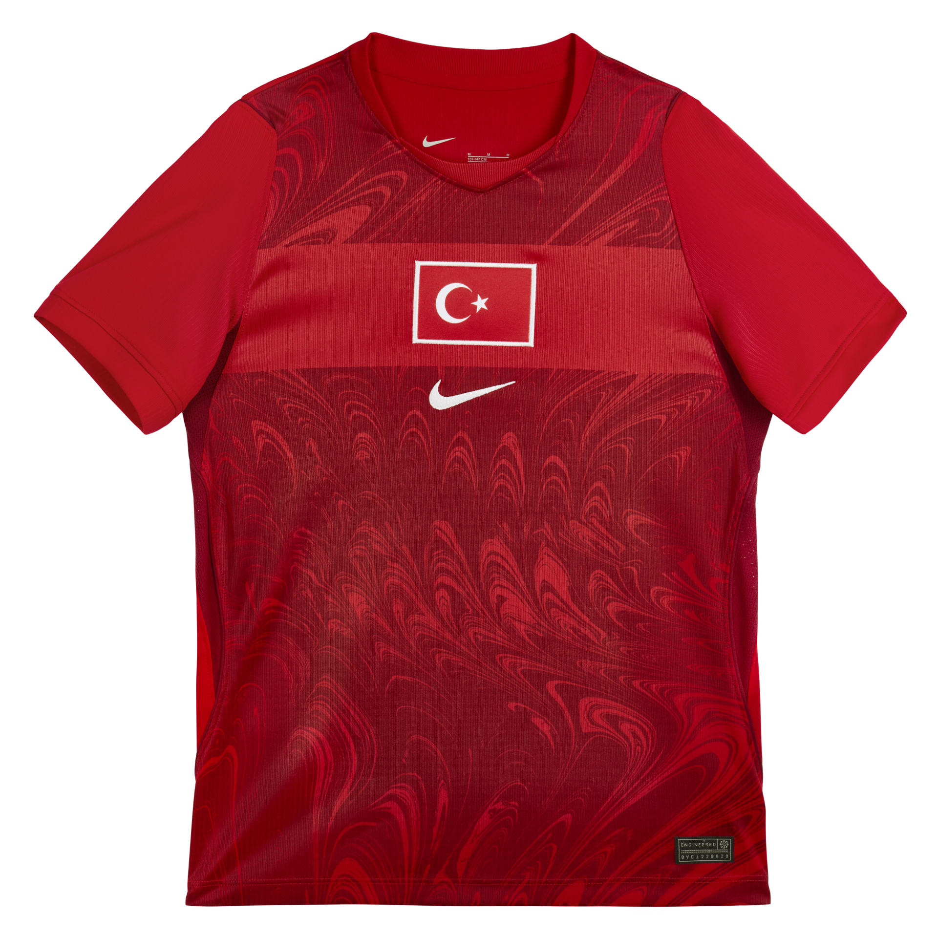 Türkei Kinder Heim-Stadiontrikot Rot 2025/26