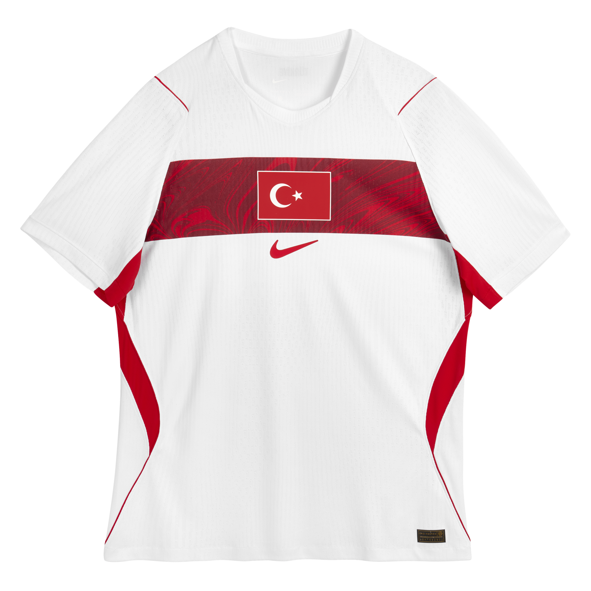 Türkei Auswärtstrikot Spielversion Weiß 2025/26