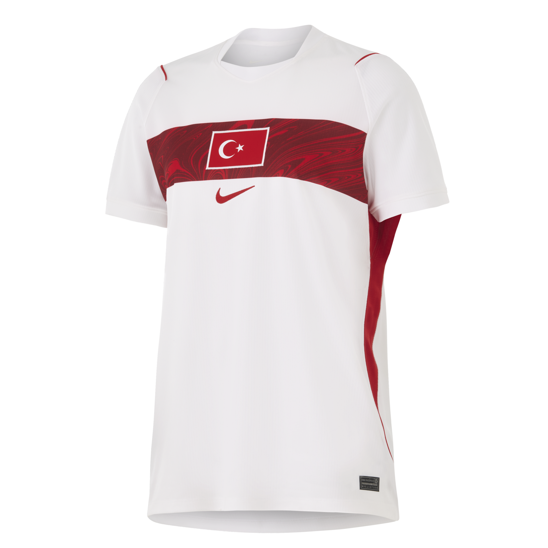 Türkei Damen Auswärts Stadiontrikot Weiß 2025/26