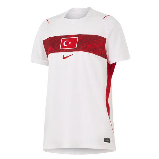 Türkei Damen Auswärts Stadiontrikot Weiß 2025/26