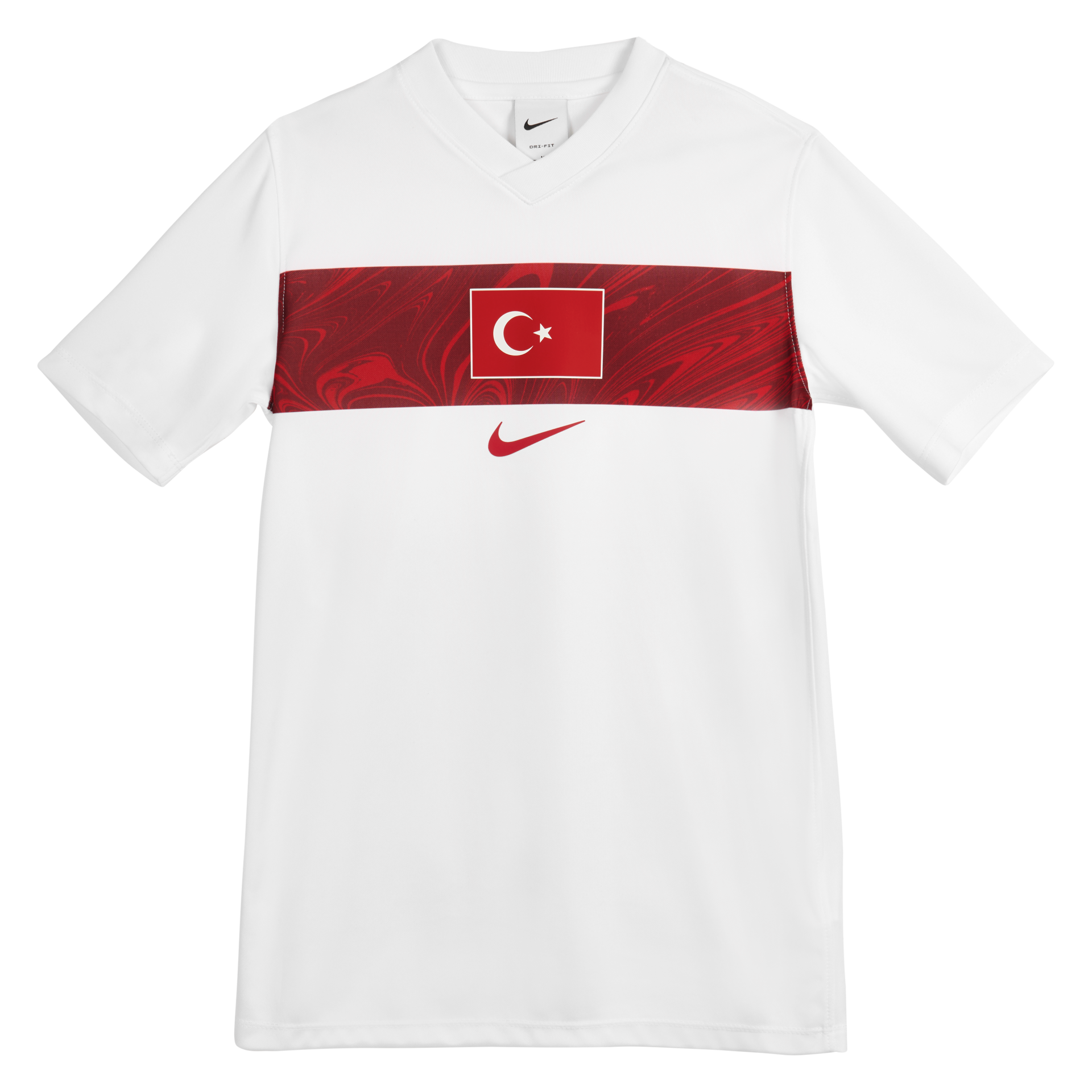 Türkei Kinder Auswärts Fan-Trikot Weiß 2025/26