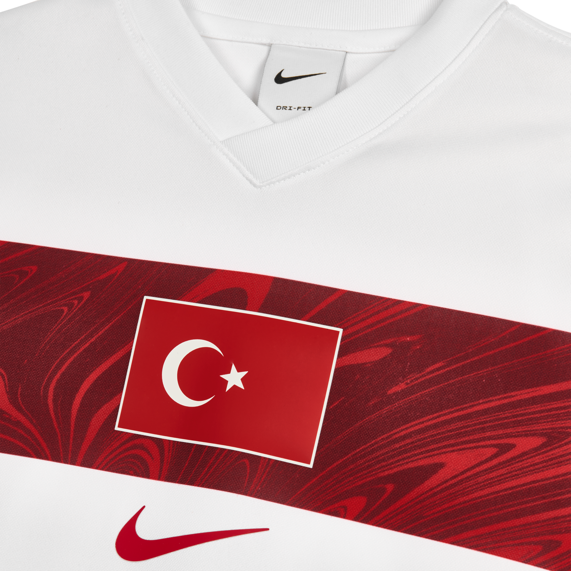 Türkei Kinder Auswärts Fan-Trikot Weiß 2025/26