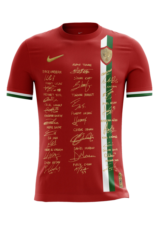 Amedspor 25/26 A-Team Signiertes Trikot Rot