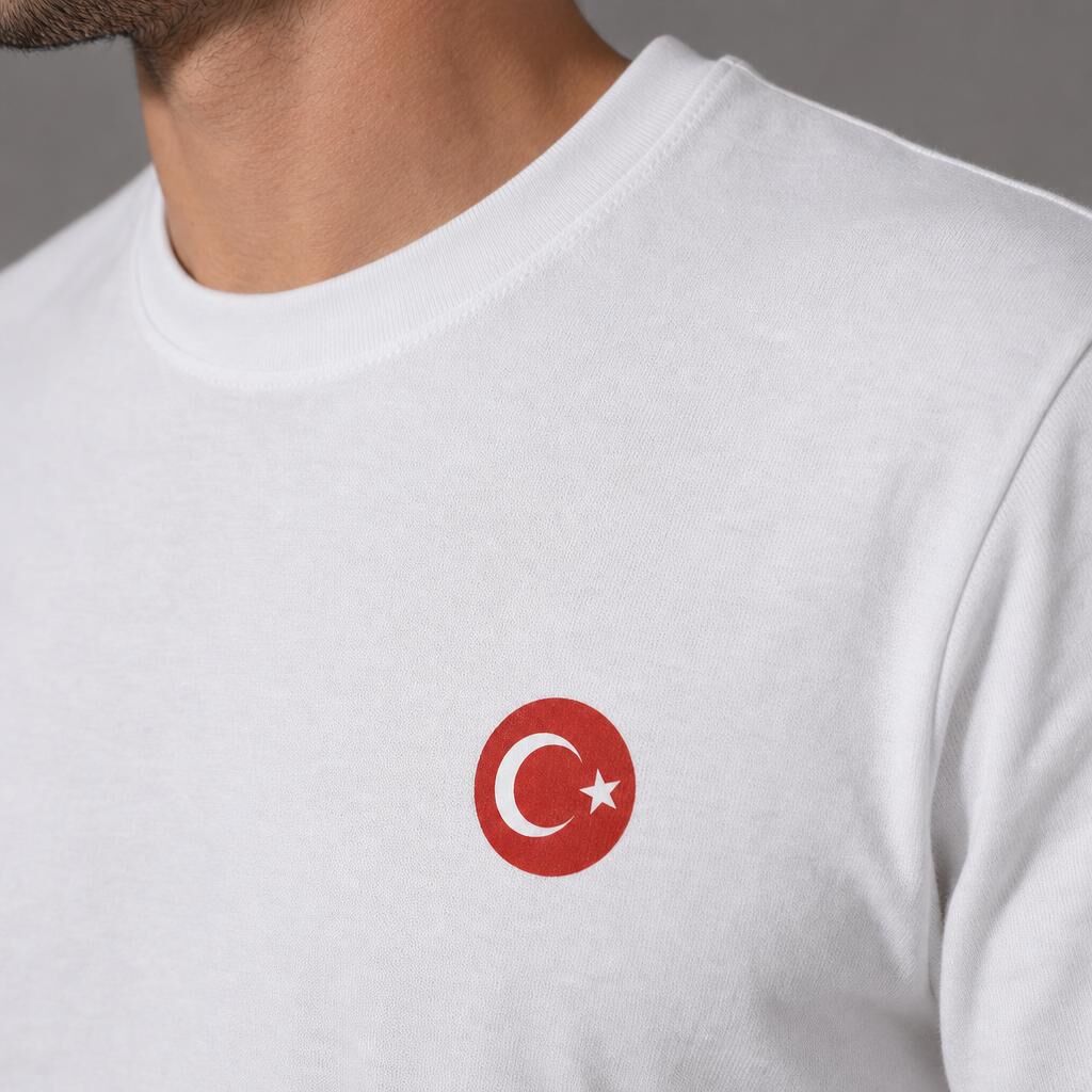 Türkei Nationalmannschaft Feier-T-Shirt Weiß