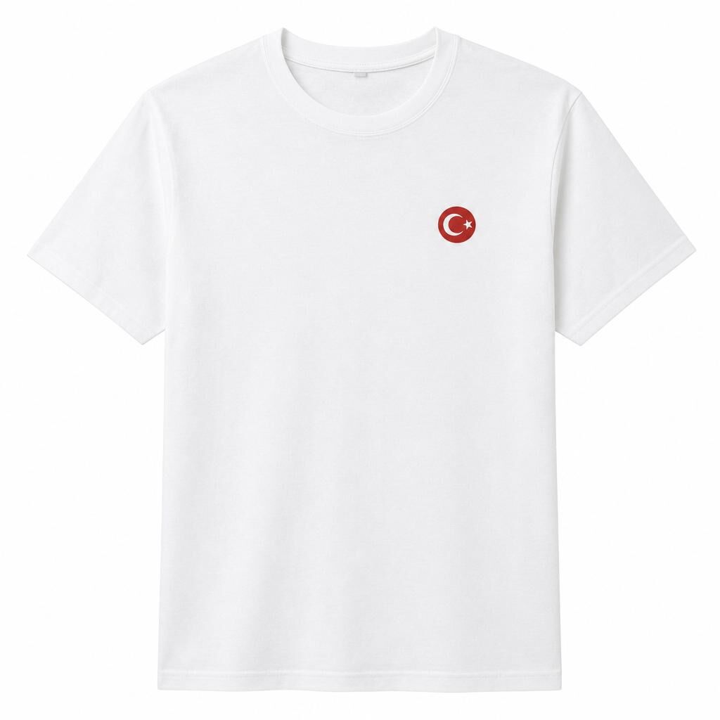 Türkei Nationalmannschaft Feier-T-Shirt Weiß
