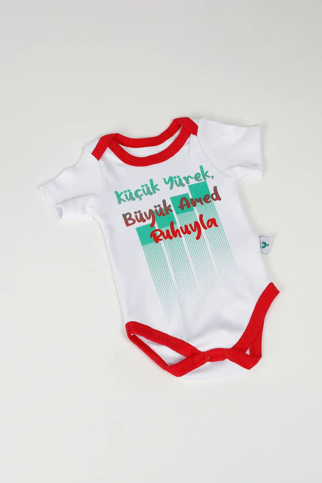 Weiß Kurz Arm Strampler