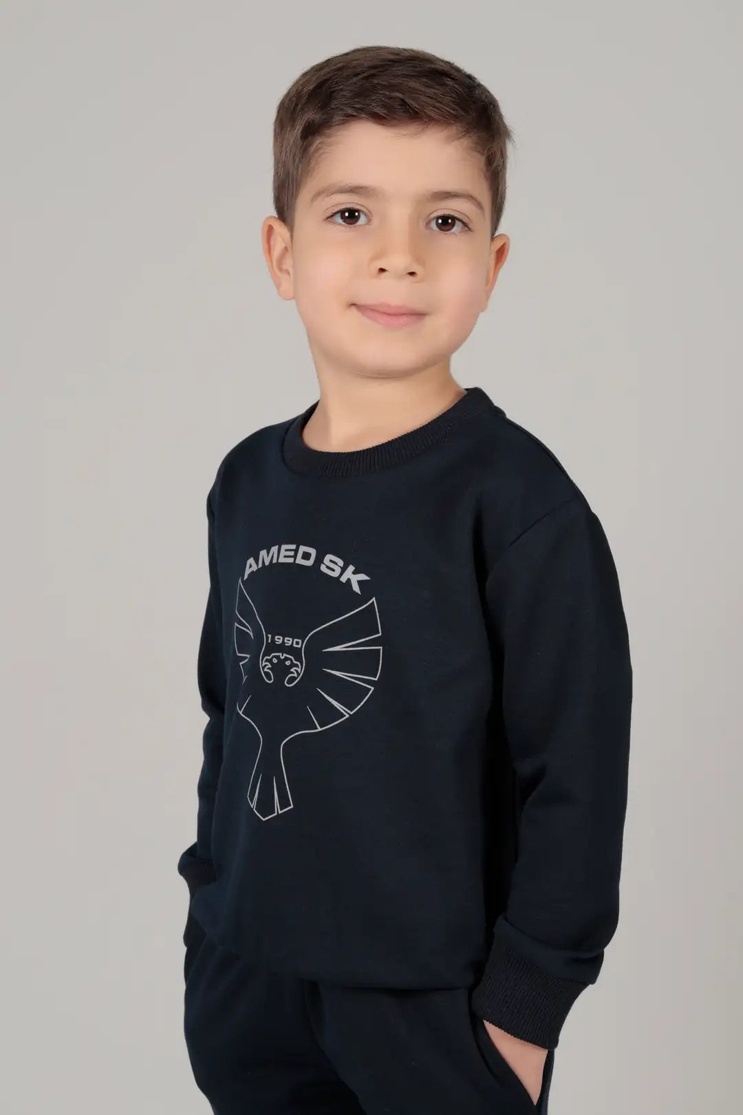 Kinder Basic Sweatshirt-Set