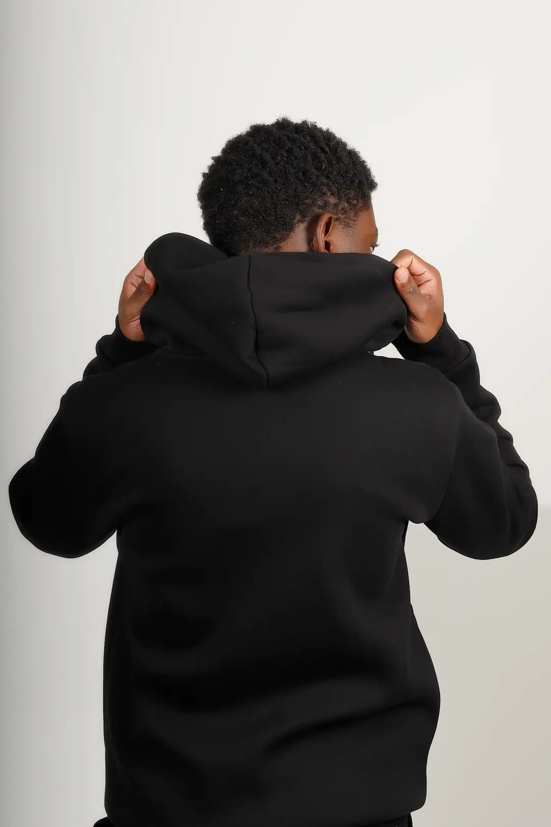 Mit Reißverschluss Kapuzensweatshirt