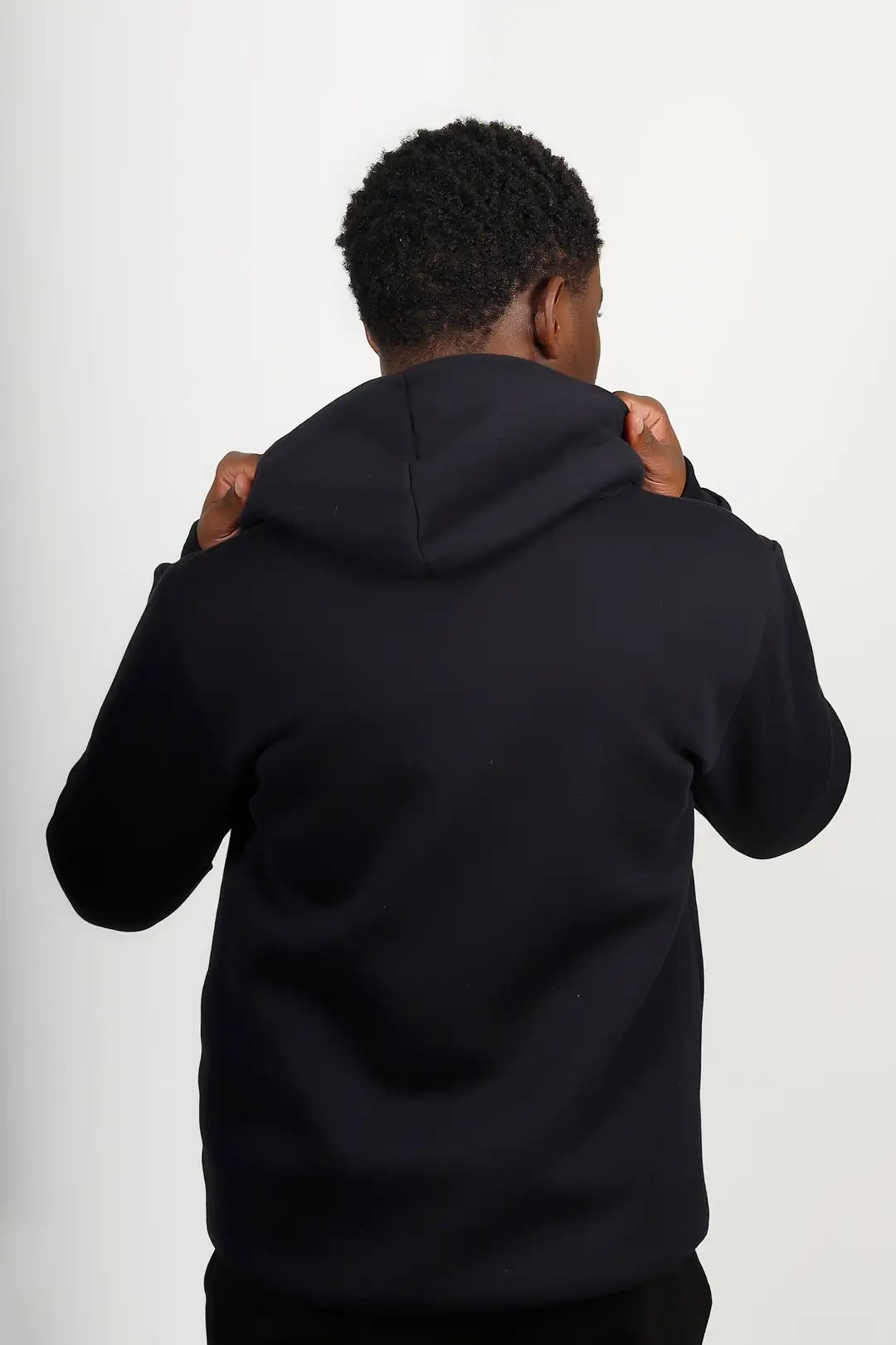 Mit Reißverschluss Kapuzensweatshirt