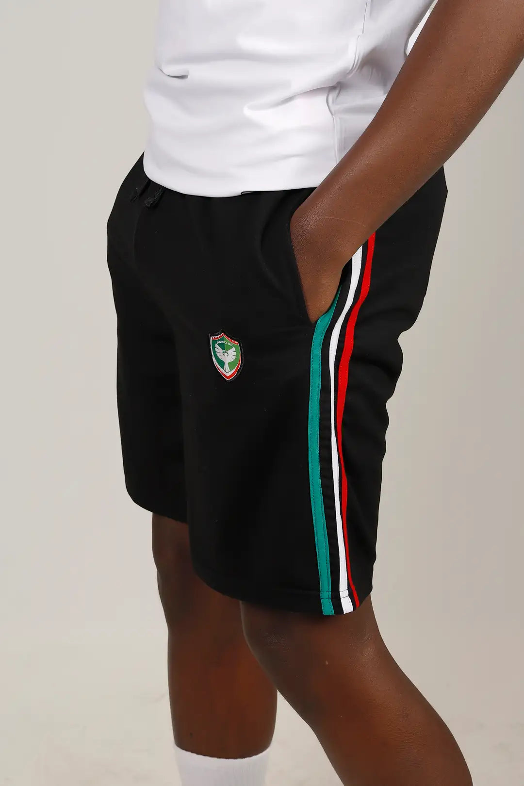 ÇİZGİLİ CEPLİ Shorts