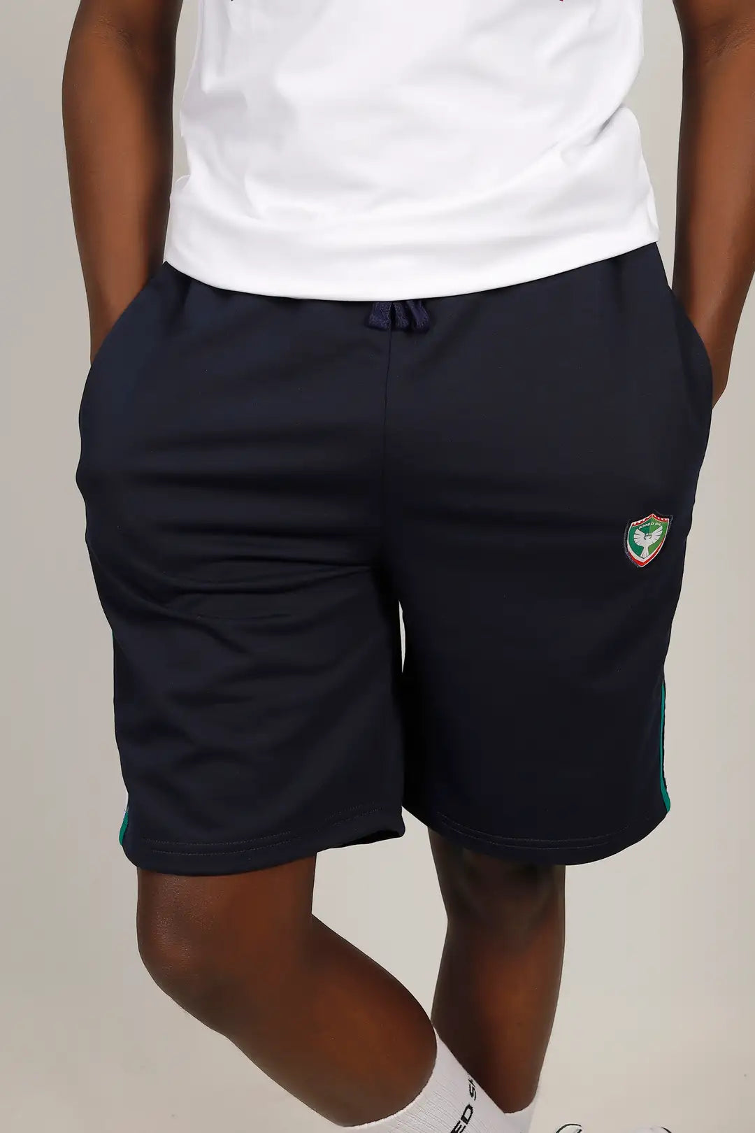 ÇİZGİLİ CEPLİ Shorts