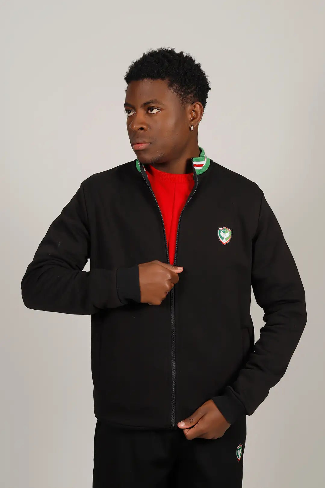 TAM mit Reißverschluss Lang Arm Sweatshirt