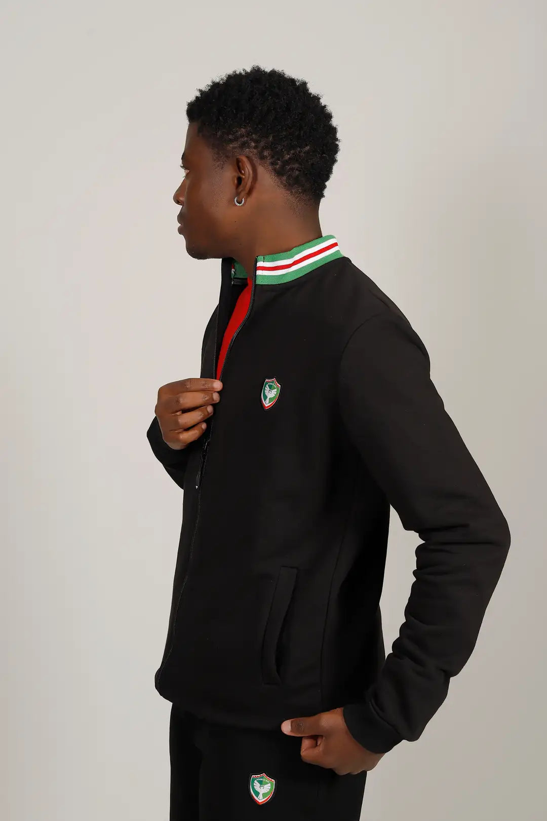 TAM mit Reißverschluss Lang Arm Sweatshirt