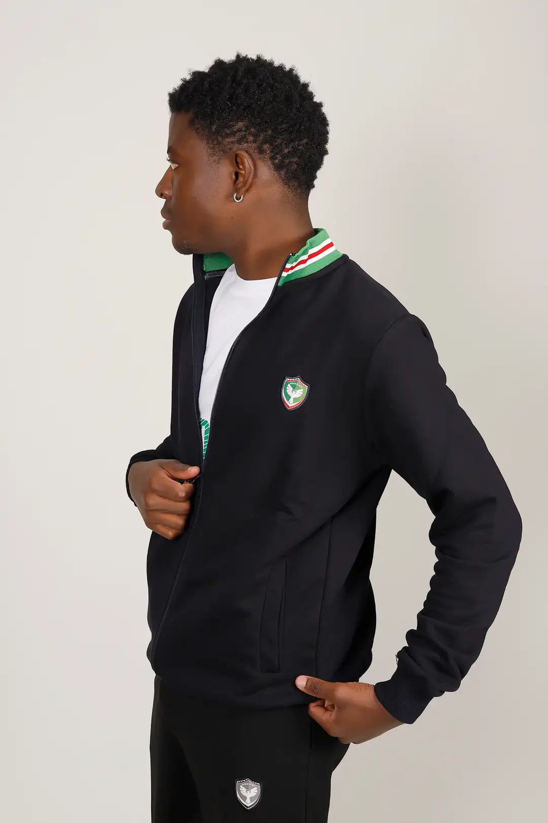 TAM mit Reißverschluss Lang Arm Sweatshirt