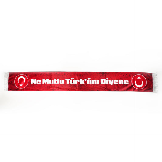 Türkei Fanschal "Ne Mutlu Türküm Diyene"