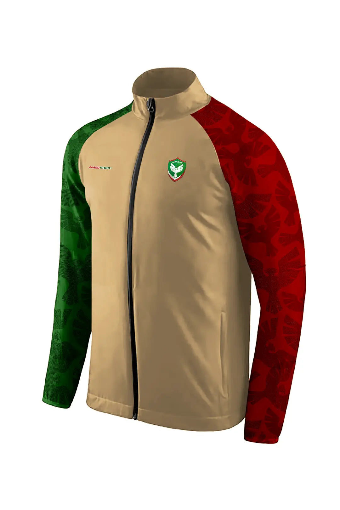 Amedspor Ärmel Grün-rot Trainingsjacke