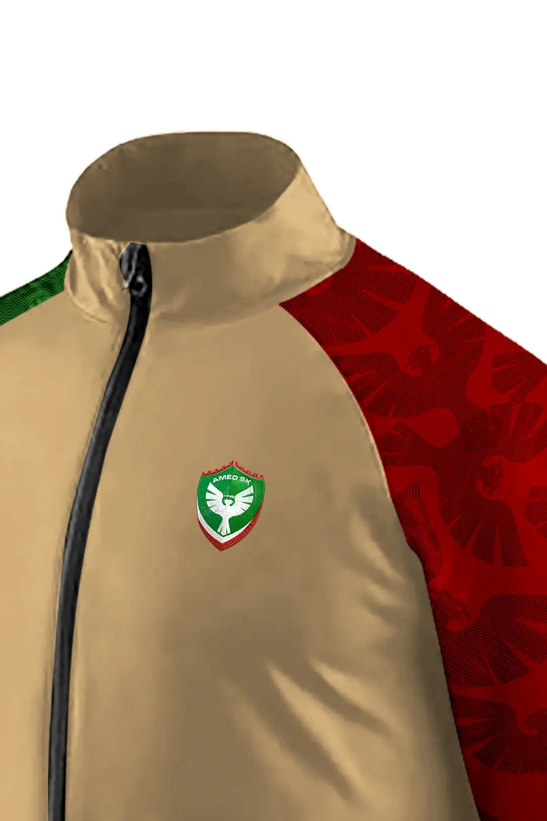 Amedspor Ärmel Grün-rot Trainingsjacke