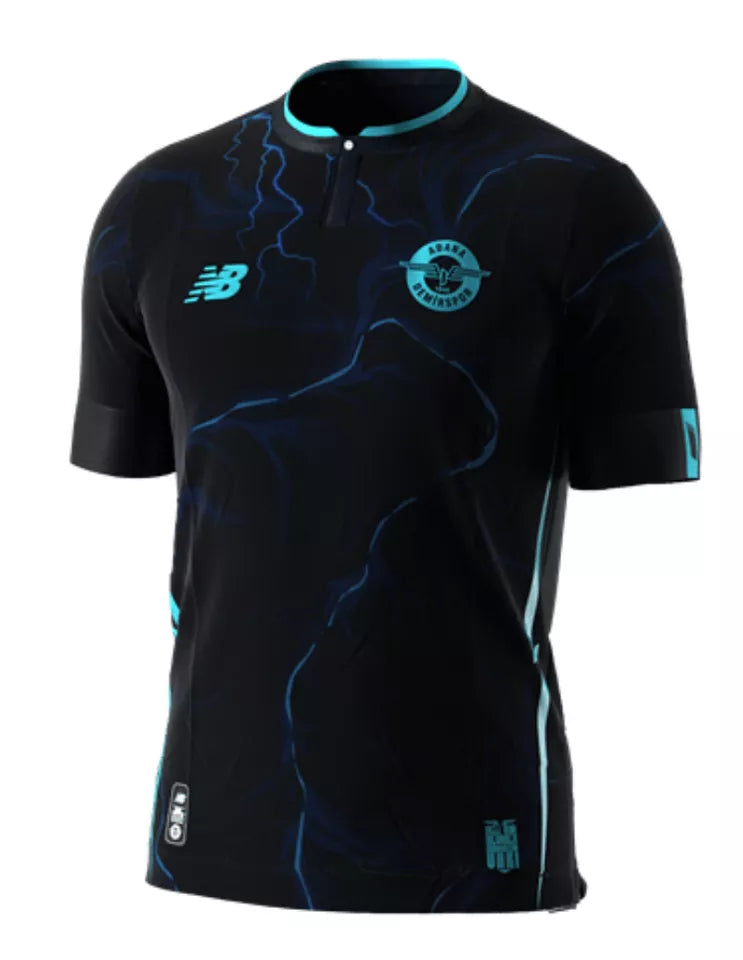 Adana Demirspor Trikot Forma Schwarz 2023/2024
