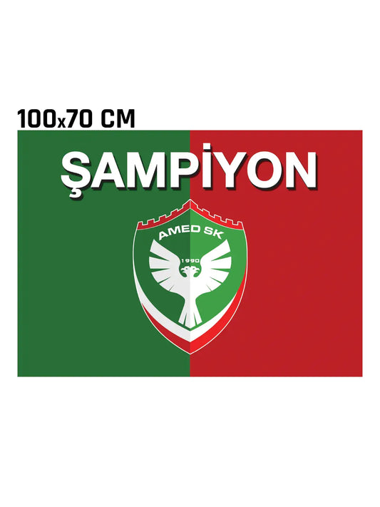 Amedspor 2026 Meister-Flagge Mittel