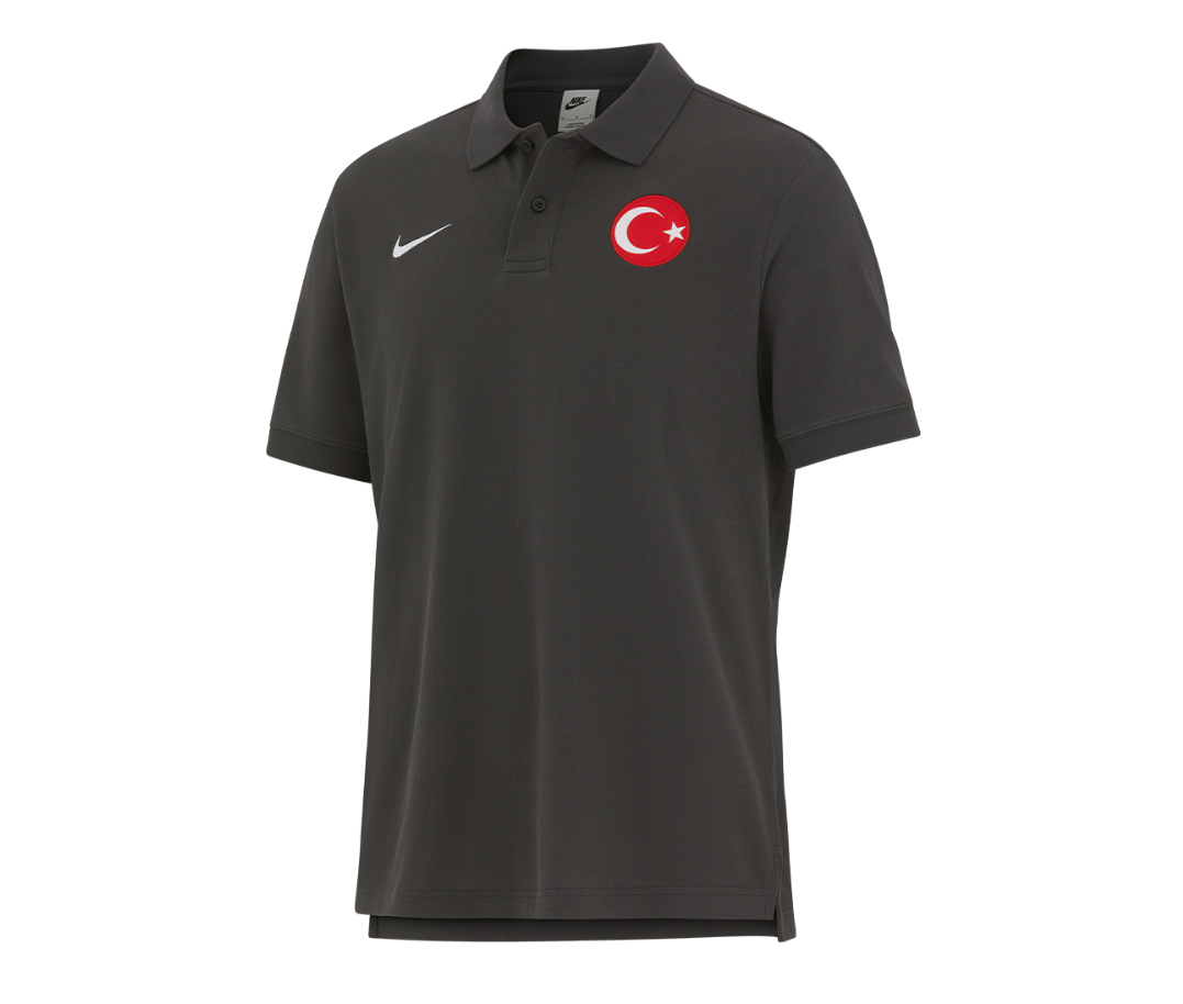 Casual Polo-Shirt Anthrazit – Türkei