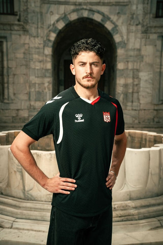 hummel Sivasspor Schwarzes Trikot 25/26