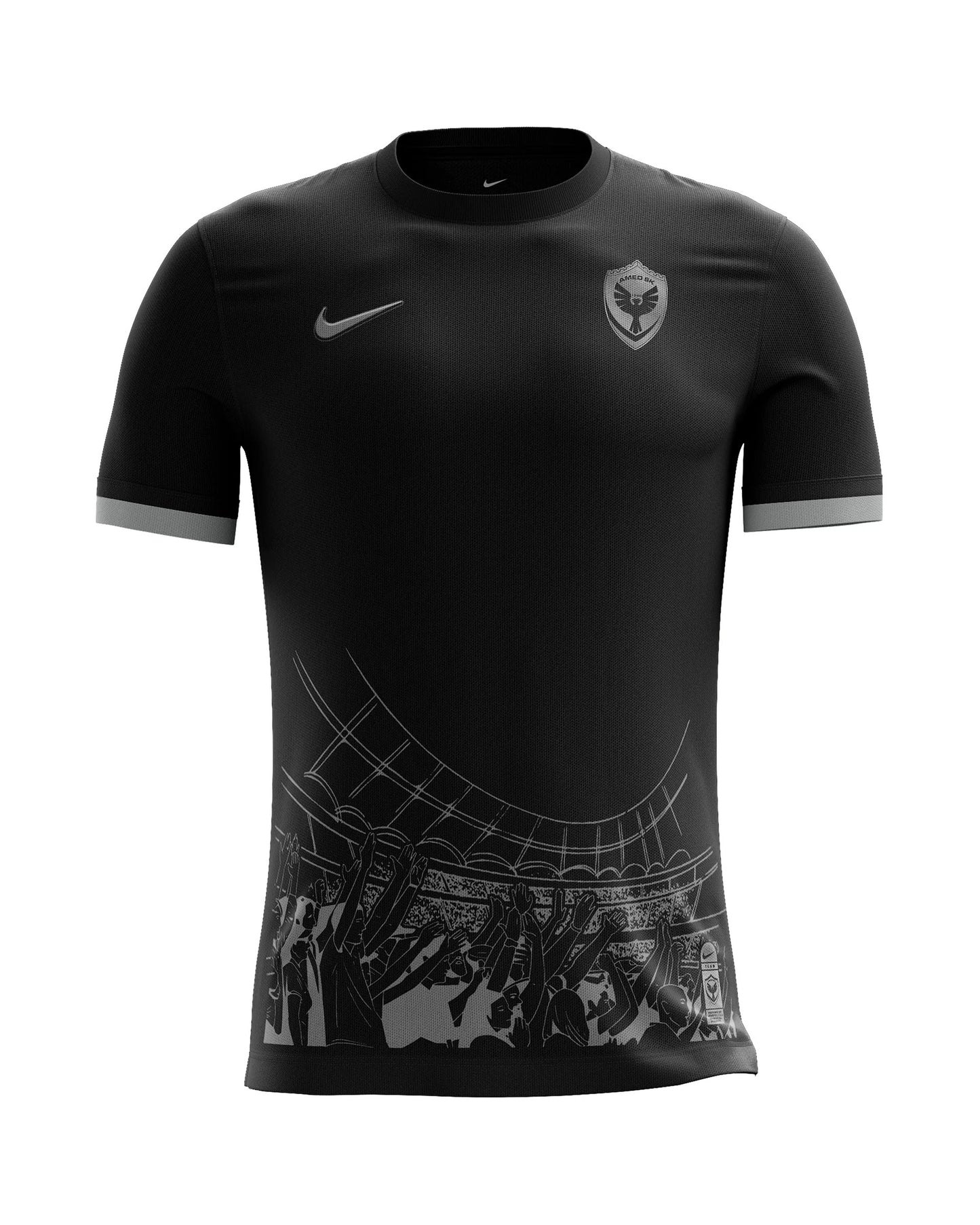 Amedspor Trikot 25/26 Schwarz
