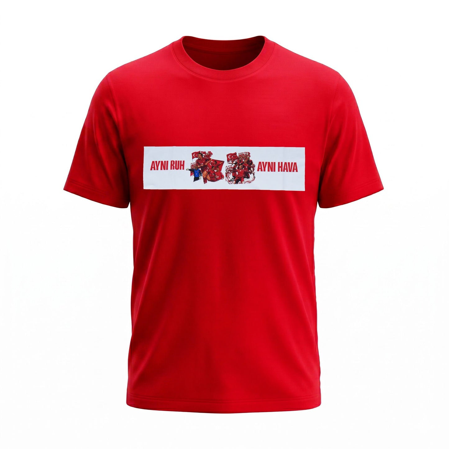 "Ayni Ruh Ayni Hava" T-Shirt Rot – Türkei