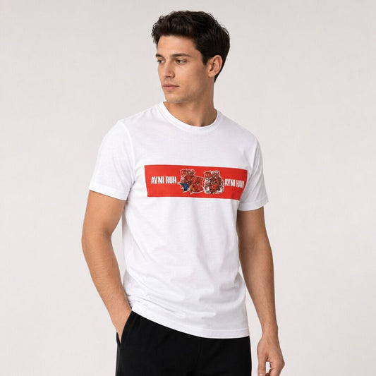 "Ayni Ruh Ayni Hava" T-Shirt Weiß – Türkei